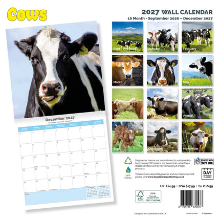 Dayplanner Koeien Kalender 2027