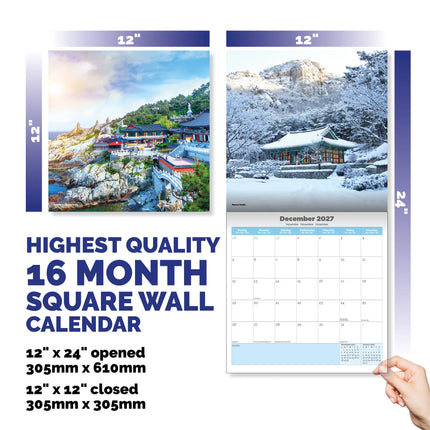 Dayplanner Korea Kalender 2027