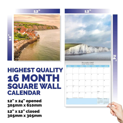 Dayplanner Kustlijn Groot-Brittannië Kalender 2027