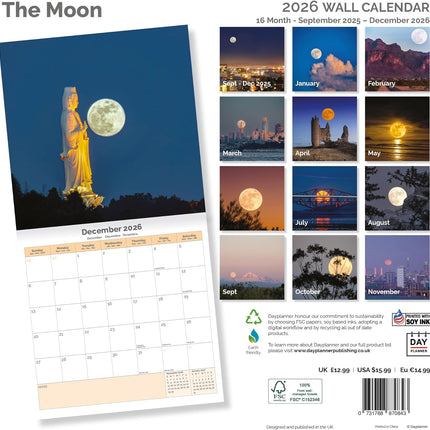 Dayplanner Maan Kalender 2027