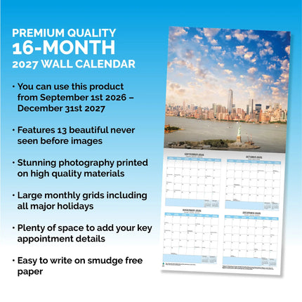 Dayplanner New York Kalender 2027