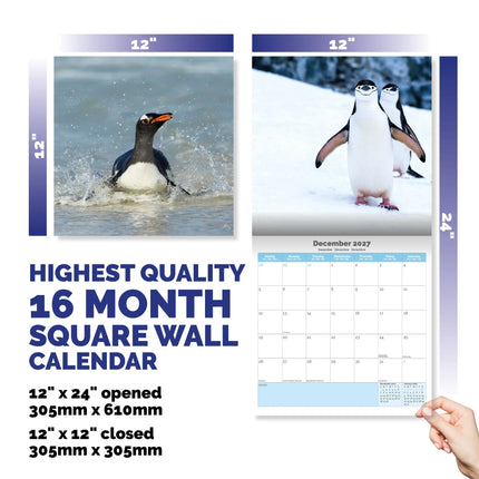Dayplanner Pinguïns Kalender 2026