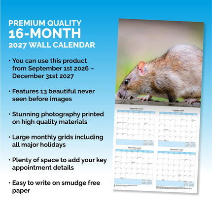 Dayplanner Ratten Kalender 2026