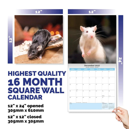 Dayplanner Ratten Kalender 2027