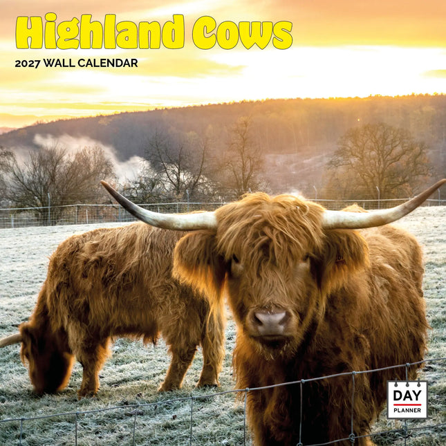 Dayplanner Schotse Hooglanders Kalender 2026