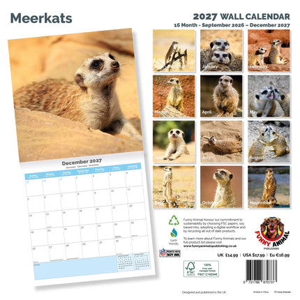 Dayplanner Stokstaartjes Kalender 2026