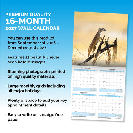 Dayplanner Stokstaartjes Kalender 2026