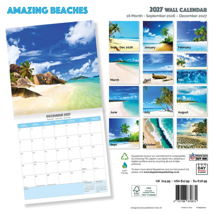 Dayplanner Stranden Kalender 2026