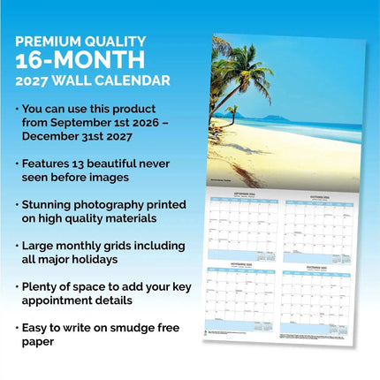 Dayplanner Stranden Kalender 2027
