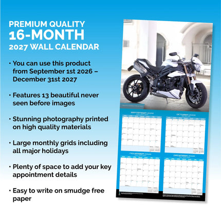 Dayplanner Superbikes Kalender 2026