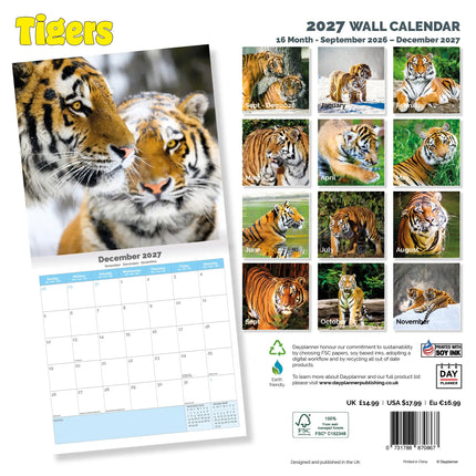 Dayplanner Tijger Kalender 2026