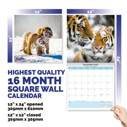 Dayplanner Tijger Kalender 2026