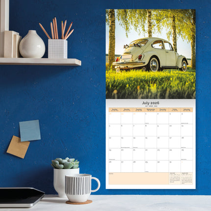 Dayplanner VW Beetle Kalender 2026