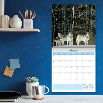 Dayplanner Wolven Kalender 2027