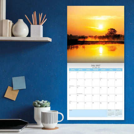 Dayplanner Zonsondergang Kalender 2027
