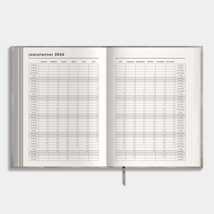De Hobbit 18 Maanden Agenda 2026-2027 A5 Suedelook