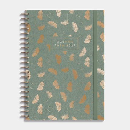 De Hobbit 2026-2027 A4 Agenda met Ginkgo Goud