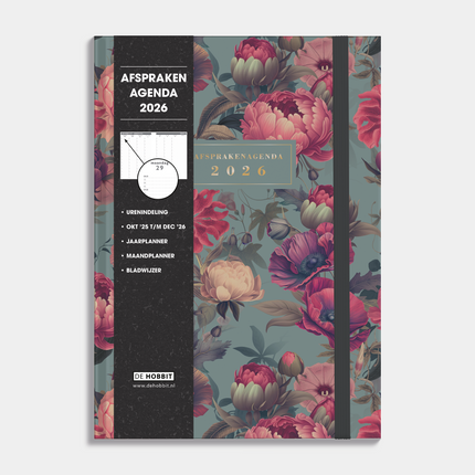 De Hobbit A4 Afsprakenagenda 2027 Roos Klassiek