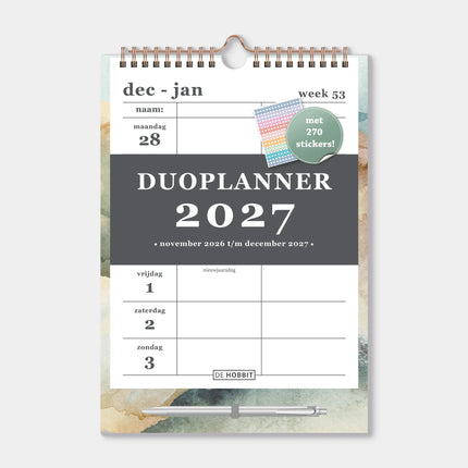 De Hobbit A4 Duoplanner 2027