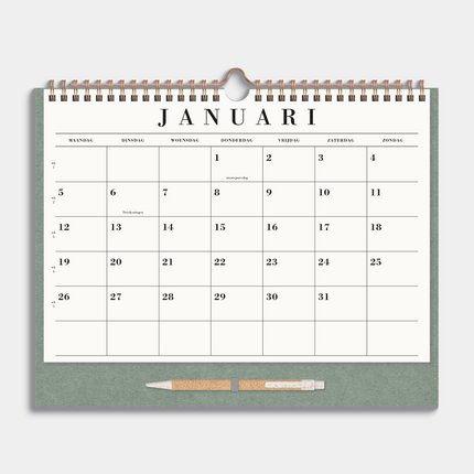 De Hobbit A4+ Maandkalender 2027