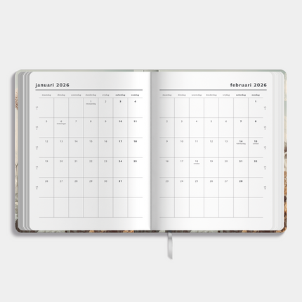 De Hobbit A4 Planner 2026 Veldbloemen