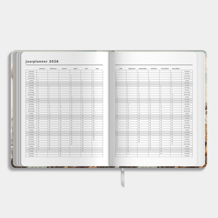 De Hobbit A4 Planner 2026 Veldbloemen
