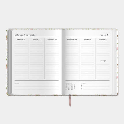 De Hobbit A4 Planner 2027 Droogbloemen