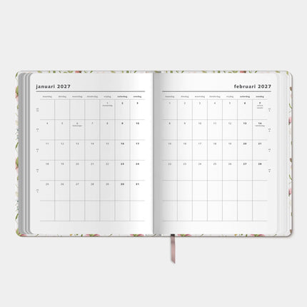 De Hobbit A4 Planner 2027 Droogbloemen