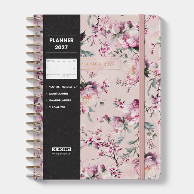 De Hobbit A4 Planner 2027 Kersenbloesem