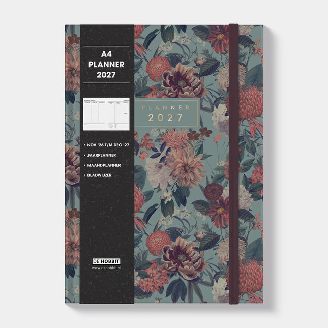 De Hobbit A4 Planner 2027 Klassiek Boeket