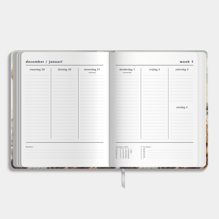 De Hobbit A4 Planner 2027 Veldbloemen