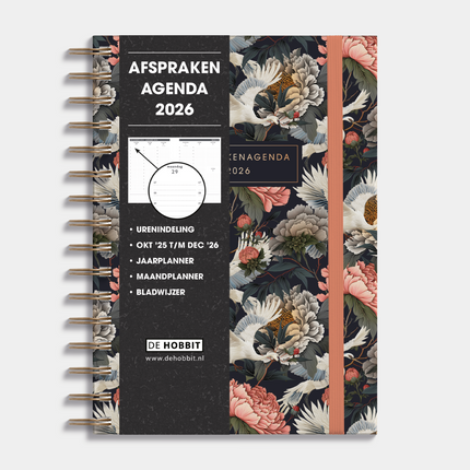 De Hobbit A5 Afsprakenagenda 2027 Kraanvogels