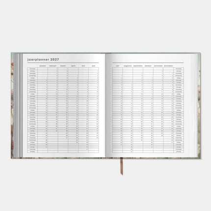 De Hobbit A5+ Afsprakenagenda 2027 Veldbloemen