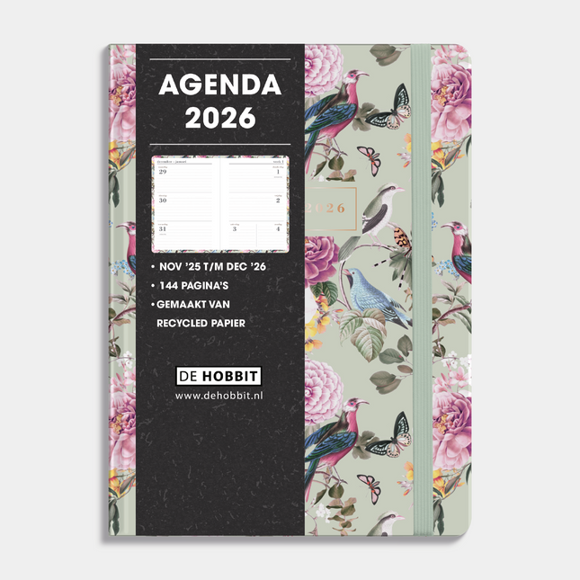 De Hobbit A5 Agenda 2026 Romantisch