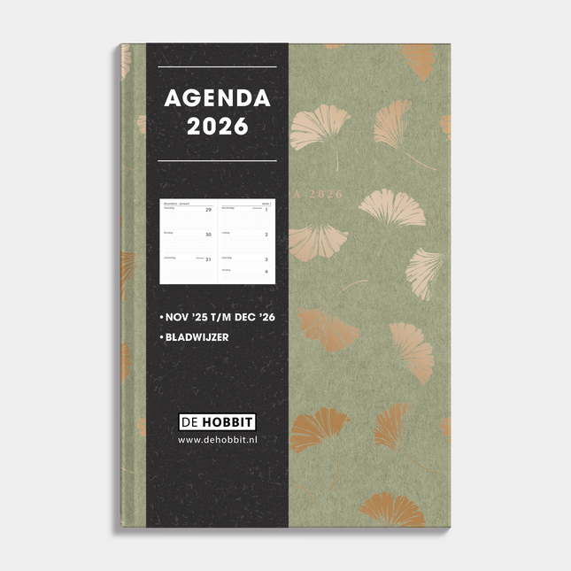 De Hobbit A5 Basic Agenda 2026 Ginkgo
