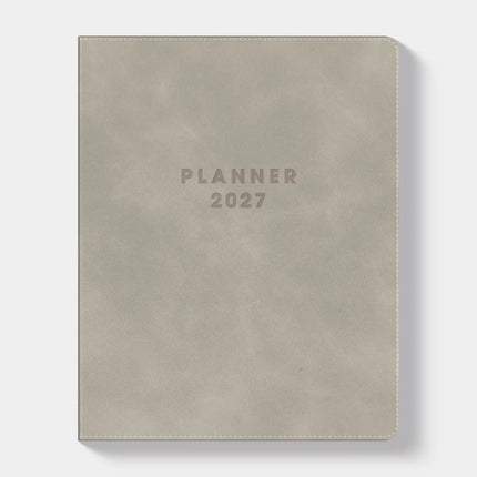 De Hobbit A5 Flex Planner 2027 Warmgrijs