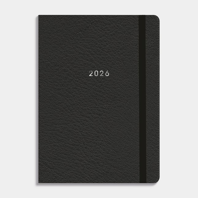 De Hobbit A5 Flex Zakenagenda 2026 Zwart