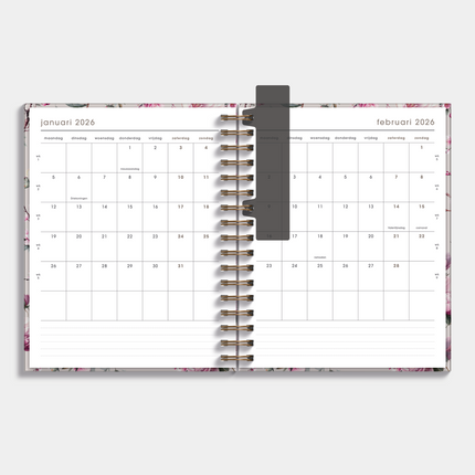 De Hobbit A5+ Planner 2026 Kersenbloesem