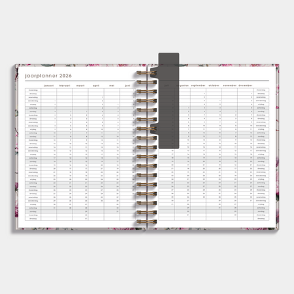 De Hobbit A5+ Planner 2026 Kersenbloesem