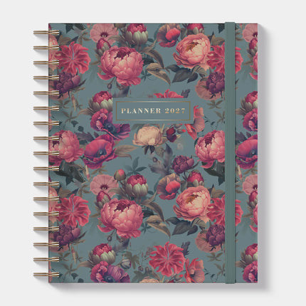 De Hobbit A5+ Planner 2027 Bloem Klassiek