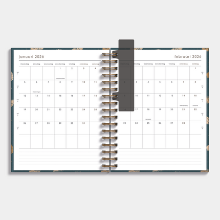 De Hobbit A5+ Planner 2027 Ginkgo