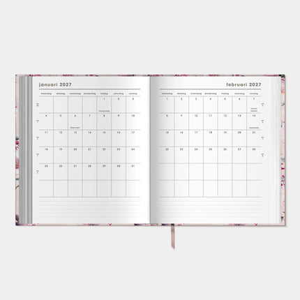 De Hobbit A5+ Planner 2027 Kersenbloesem