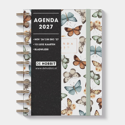 De Hobbit A6 Spiraal Agenda 2027 Vlinders