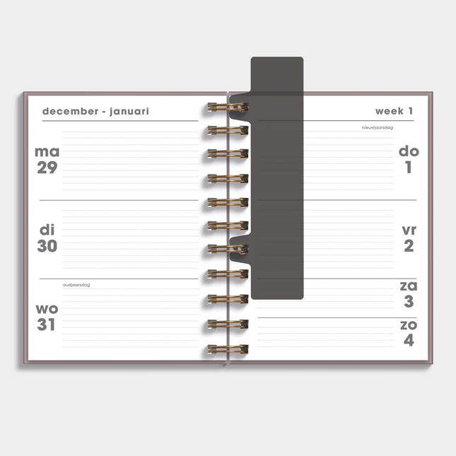De Hobbit A6 Spiraal Agenda Brocante 2026