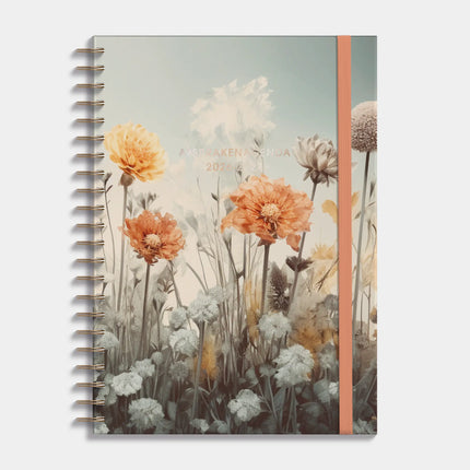 De Hobbit Afsprakenkalender 2026-2027 A4 Wilde bloemen