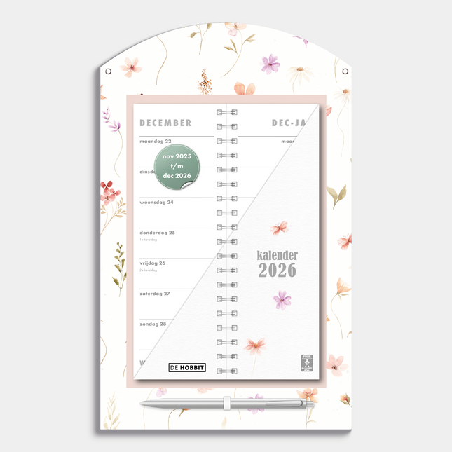 De Hobbit Bloem Omslag Kalender 2026 Luxe