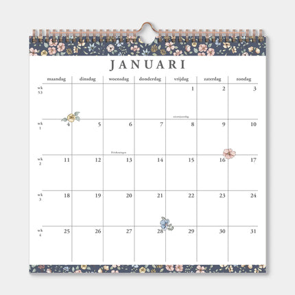 De Hobbit Bloemen Kalender 2027