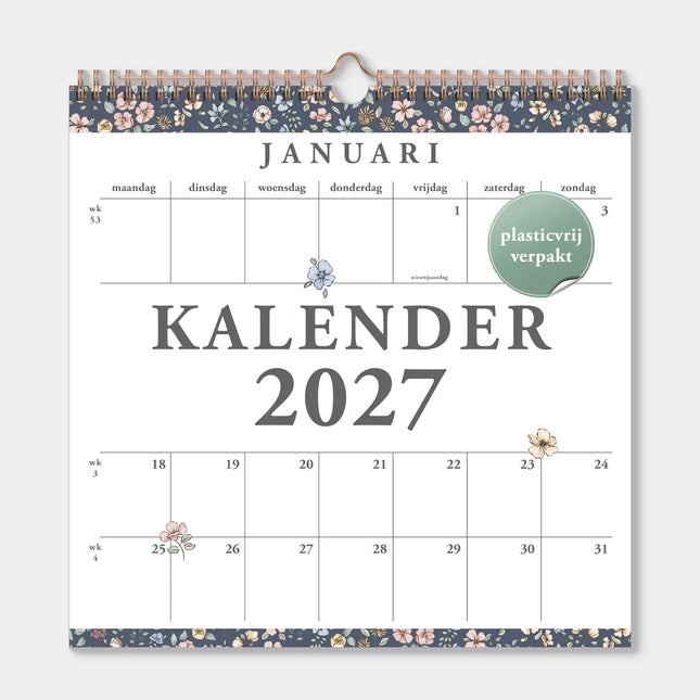 De Hobbit Bloemen Kalender 2027