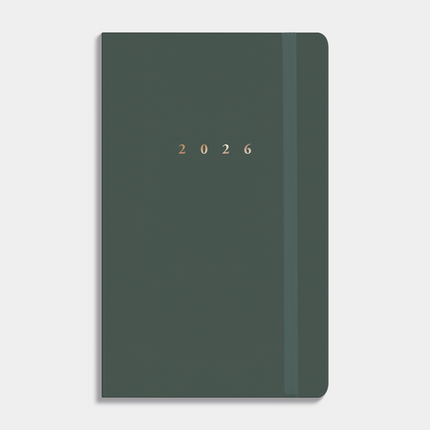 De Hobbit Deluxe Pocket Agenda 2026 Donkergroen