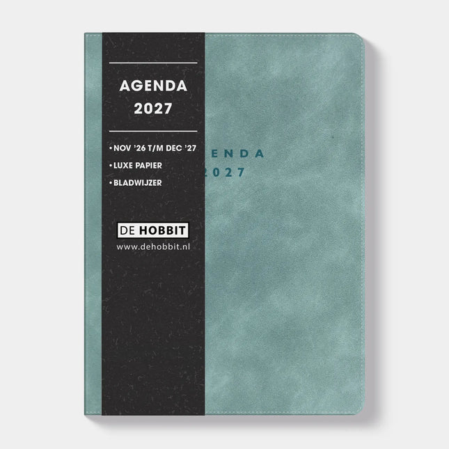 De Hobbit Deluxe Pocket Agenda 2027 Aqua